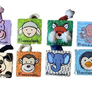 Jellycat If I Were A….  Colorful Touch And Feel Animal-Themed Baby Books